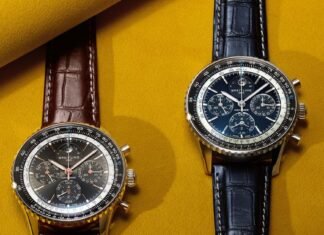 New steel and platinum versions for the Breitling Navitimer
B19 Chronograph 43 Perpetual Calendar