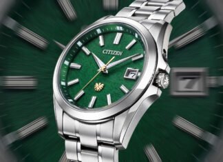 Citizen Marks 50 Years of Solar with Japanese Paper Dial