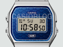 Two new Casio A159WEV watches with Japanese wave designs on the way