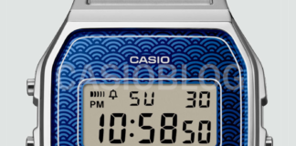 Two new Casio A159WEV watches with Japanese wave designs on the way