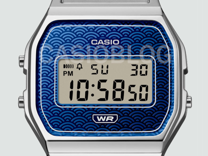 Two new Casio A159WEV watches with Japanese wave designs on the way