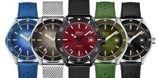 DOXA introduces the SUB 200 II with new dial colours and a
slimmer case
