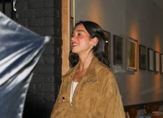 Dua Lipa’s Sheer-Meets-Suede Look Is the Perfect Spring Outfit Formula