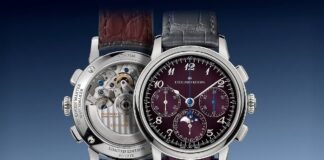 Edouard Koehn Legacy Moonphase Chronograph Purple Limited
Edition