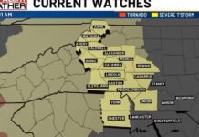 Severe thunderstorm watch issued for many Charlotte-area counties