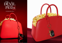 Devil Wears Prada 2 turns popcorn into fashion with handbag bucket