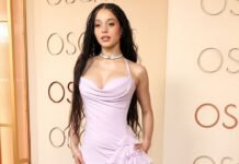 Chase Infiniti’s Custom 2026 Oscars Dress Took 750 Hours to Make