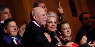 Billy Joel — with Pink by his side — watches star-studded lineup salute him at New York’s Carnegie Hall