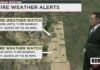 Hot weather and fire watches to impact eastern New Mexico Sunday