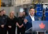 Poilievre’s auto plan aims for tariff-free access to U.S. market
