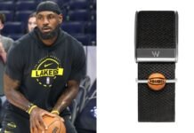 LeBron James Bedazzled His Whoop With a Basketball-Shaped Poubel Charm