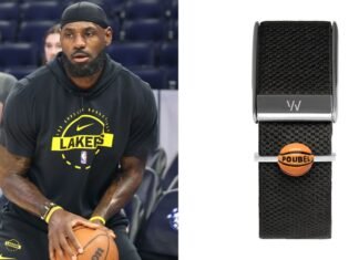 LeBron James Bedazzled His Whoop With a Basketball-Shaped Poubel Charm