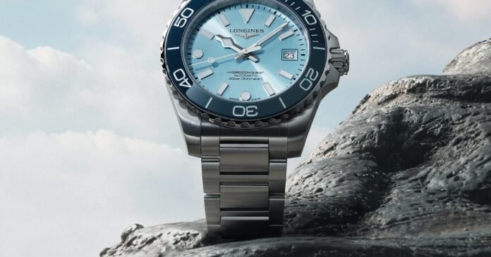 Longines HydroConquest redesigned with new dials and
bezels