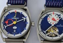First Look – Louis Erard x Alain Silberstein Smile-Day Blue
and Tourbillon Régulateur Blue