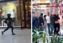 New video shows shopper intervening to help stop Oshawa jewelry store smash-and-grab suspect