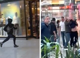 New video shows shopper intervening to help stop Oshawa jewelry store smash-and-grab suspect