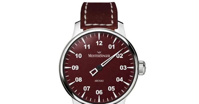 MeisterSinger expands the Archao collection with new
stainless steel models