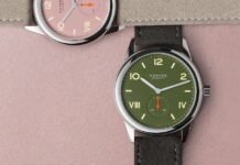 Nomos Glashütte expands Club Campus with all olive and full
rose dials