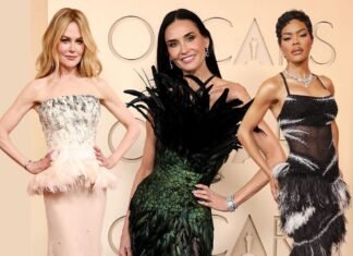 Not Sequins, Not Silk—This Unexpected Oscars Red Carpet Trend Came Straight from the Runway