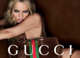 Kate Moss Fronts Gucci’s Beauty & the Bag