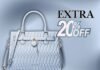 Michael Kors Outlet has this $458 sky blue satchel on sale for $159 and it’s perfect for spring