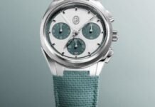 Introducing – Parmigiani Fleurier Tonda PF Sport Chronograph
Silver Verzasca