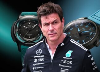 Toto Wolff Was Spotted Wearing Two IWC Watches In Melbourne, And His Response Was Peak Toto
