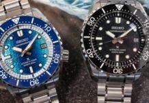 First Look – Seiko Prospex Revamps the Marinemaster, with
the 1968 Heritage Diver HBF001 and JAMSTEC Limited HBF002