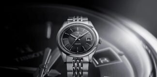 Tissot expands its Visodate collection with three new 39 mm
models