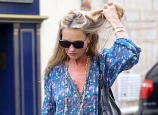 No, Not Jeans—Kate Moss Just Wore Her Ankle Boots With This Surprising Dress Trend
