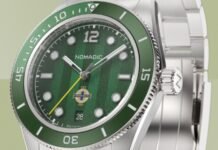 New Nomadic dive watch is a must have for football fans