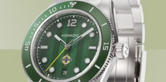 New Nomadic dive watch is a must have for football fans