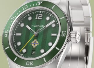 New Nomadic dive watch is a must have for football fans