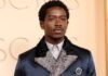 The Inspiration Behind Damson Idris’s Marquise Blue Diamond Brooch at the Oscars