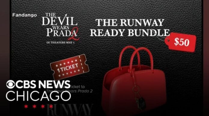 The Devil Wears Prada 2 popcorn handbag