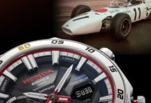 The New Casio x Honda Special Edition Edifice Watch Is a Formula 1 Car for Your Wrist