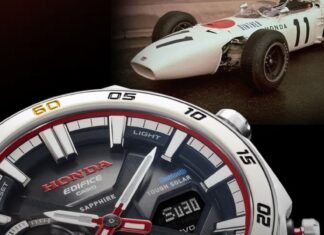 The New Casio x Honda Special Edition Edifice Watch Is a Formula 1 Car for Your Wrist