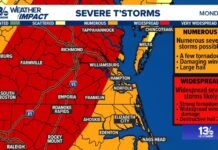 LIVE UPDATES | Severe storms bring tornado threat to Hampton Roads on Monday