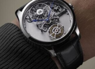 Introducing – The 1000-Hour Power Reserve Haute-Rive Honoris
Meccanica, with Fully Exposed Mechanics