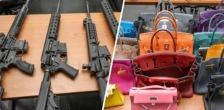 $6M worth of stolen luxury bags, watches, guns found in Temecula