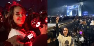 Megan Young watches BTS live for the first time