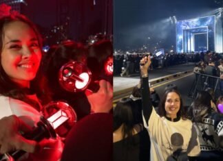 Megan Young watches BTS live for the first time