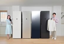 Samsung Unveils 2026 Bespoke Air Dresser With Enhanced Wrinkle Care, Energy Savings