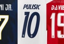 Bespoke Nike 2026 World Cup Kit Fonts Released: Brazil, USA & Canada