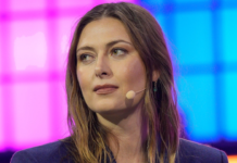 Maria Sharapova spotted courtside at Indian Wells as former champion watches tense women’s semifinals at BNP Paribas Open