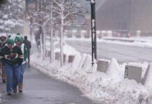 Record Snow Hits Midwest While Tornado Watches Sweep East This Monday