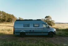 This Bespoke Camper Van Stuns With a Jaw-Dropping Interior and a Genius Rear Bathroom