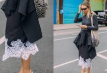 6 Lace Slip Skirt Outfits That Add a Sultry Touch to Your Spring Capsule Wardrobe