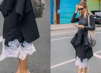 6 Lace Slip Skirt Outfits That Add a Sultry Touch to Your Spring Capsule Wardrobe