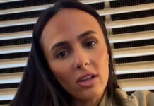 Love Island star Lauren Wood is forced to backtrack after claiming her £1,000 Louis Vuitton handbag was ‘stolen off her shoulder’ during a girls’ day out in Lawless London